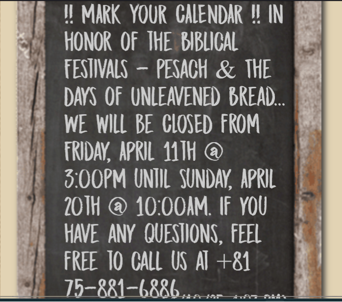 Festival Notice